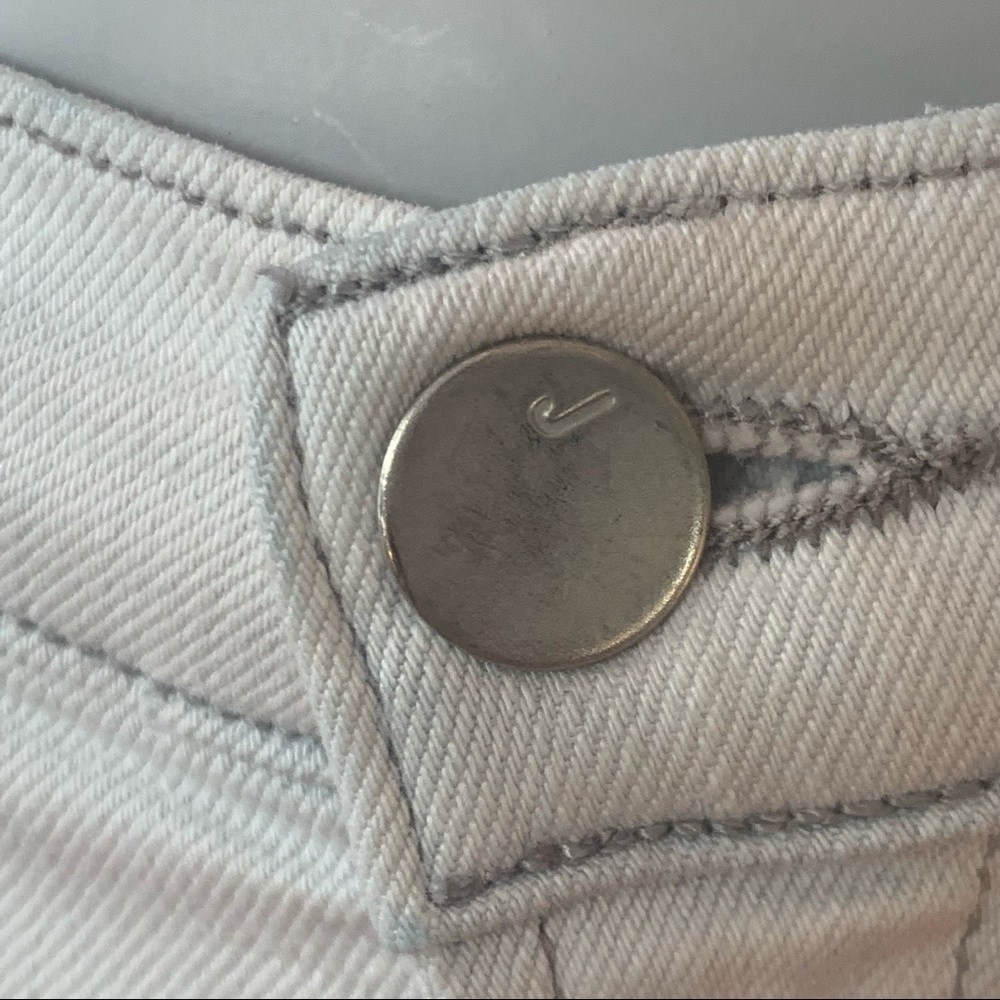 J BRAND Super Skinny Frostbite Denim Shorts - Picture 10 of 15